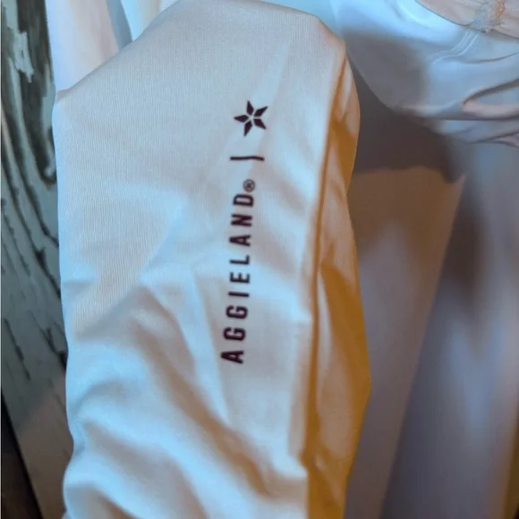 Adidas Men’s Texas A&M Aggies Training Team Hoodie White Size LARGE TALL NWT - Picture 8 of 9